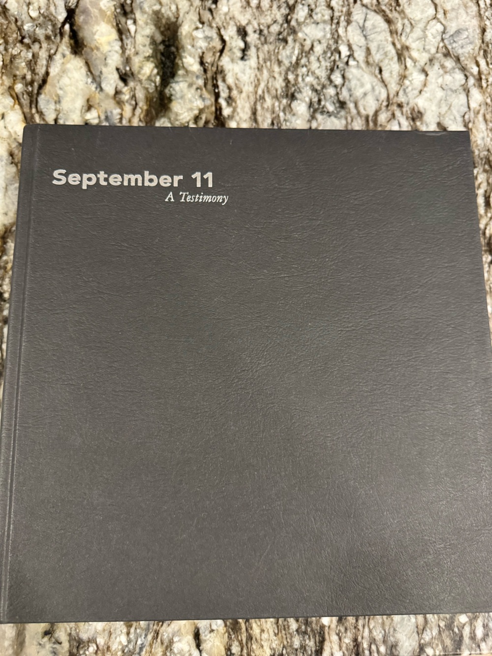 Sept 11 A Testimony book